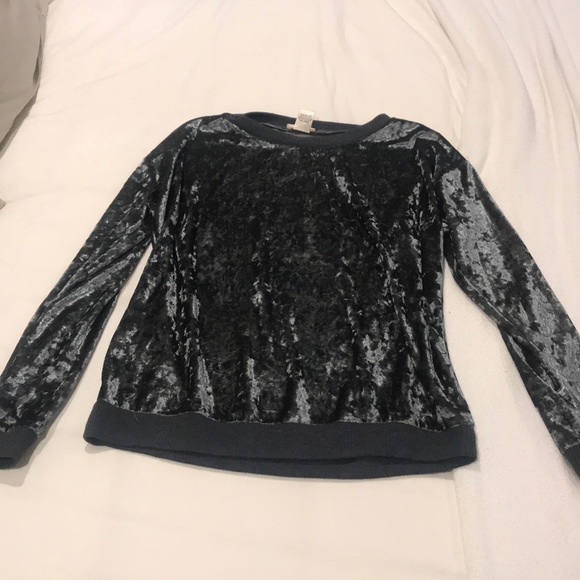 Crushed velvet long sleeve - Picture 3 of 6